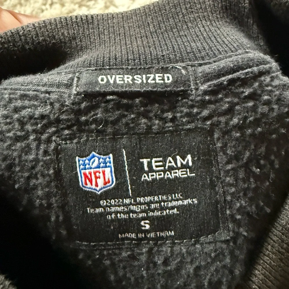 Grey and black vintage 1997 Super Bowl sweatshirt sportswear - Picture 4 of 4